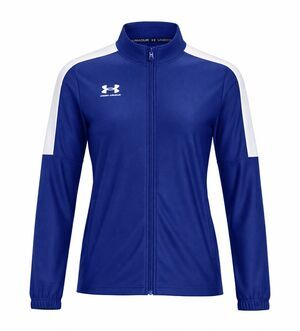 Under Armour Challenger Women's XL Royal Blue Full Zip Track Warm Up Jacket NWT